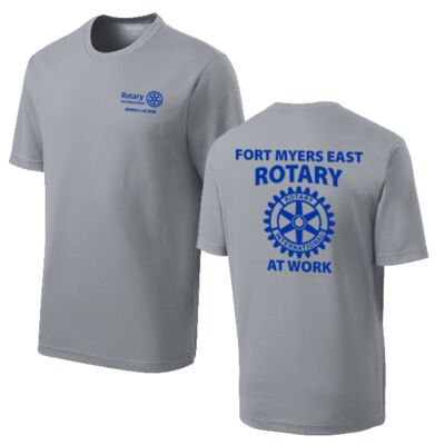 Fort Myers East Rotary - PosiCharge ® RacerMesh ® Tee Thumbnail