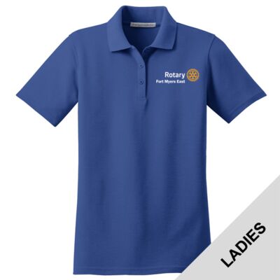 Fort Myers East Rotary - Women's Stain Resistant Polo Thumbnail