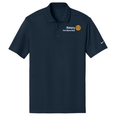 Fort Myers East Rotary - Dri FIT Micro Pique 2.0 Pocket Polo Thumbnail
