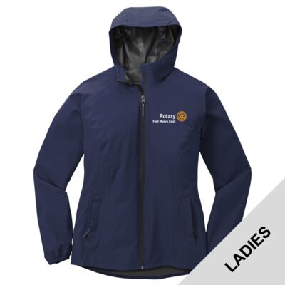 Fort Myers East Rotary - Women's Essential Rain Jacket Thumbnail