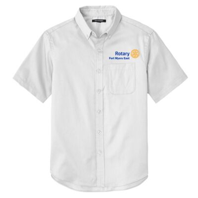 Fort Myers East Rotary - Short Sleeve SuperPro React Twill Shirt Thumbnail