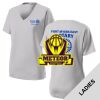 Fort Myers East Rotary - Women's PosiCharge ® RacerMesh ® V Neck Tee Thumbnail