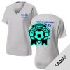 Fort Myers East Rotary - Women's PosiCharge ® RacerMesh ® V Neck Tee Thumbnail