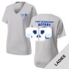 Fort Myers East Rotary - Women's PosiCharge ® RacerMesh ® V Neck Tee Thumbnail