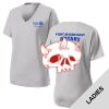 Fort Myers East Rotary - Women's PosiCharge ® RacerMesh ® V Neck Tee Thumbnail