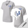 Fort Myers East Rotary - Women's PosiCharge ® RacerMesh ® V Neck Tee Thumbnail