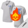 Fort Myers East Rotary - Women's PosiCharge ® RacerMesh ® V Neck Tee Thumbnail