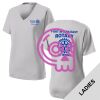 Fort Myers East Rotary - Women's PosiCharge ® RacerMesh ® V Neck Tee Thumbnail