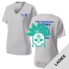 Fort Myers East Rotary - Women's PosiCharge ® RacerMesh ® V Neck Tee Thumbnail