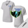 Fort Myers East Rotary - Women's PosiCharge ® RacerMesh ® V Neck Tee Thumbnail