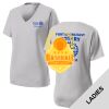 Fort Myers East Rotary - Women's PosiCharge ® RacerMesh ® V Neck Tee Thumbnail