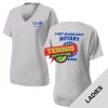 Fort Myers East Rotary - Women's PosiCharge ® RacerMesh ® V Neck Tee Thumbnail