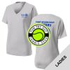 Fort Myers East Rotary - Women's PosiCharge ® RacerMesh ® V Neck Tee Thumbnail