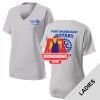 Fort Myers East Rotary - Women's PosiCharge ® RacerMesh ® V Neck Tee Thumbnail