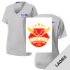 Fort Myers East Rotary - Women's PosiCharge ® RacerMesh ® V Neck Tee Thumbnail