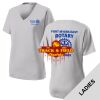 Fort Myers East Rotary - Women's PosiCharge ® RacerMesh ® V Neck Tee Thumbnail