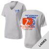 Fort Myers East Rotary - Women's PosiCharge ® RacerMesh ® V Neck Tee Thumbnail