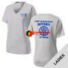 Fort Myers East Rotary - Women's PosiCharge ® RacerMesh ® V Neck Tee Thumbnail
