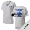 Fort Myers East Rotary - Women's PosiCharge ® RacerMesh ® V Neck Tee Thumbnail
