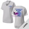 Fort Myers East Rotary - Women's PosiCharge ® RacerMesh ® V Neck Tee Thumbnail