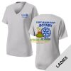 Fort Myers East Rotary - Women's PosiCharge ® RacerMesh ® V Neck Tee Thumbnail