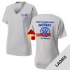 Fort Myers East Rotary - Women's PosiCharge ® RacerMesh ® V Neck Tee Thumbnail