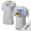 Fort Myers East Rotary - Women's PosiCharge ® RacerMesh ® V Neck Tee Thumbnail