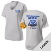 Fort Myers East Rotary - Women's PosiCharge ® RacerMesh ® V Neck Tee Thumbnail