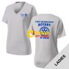 Fort Myers East Rotary - Women's PosiCharge ® RacerMesh ® V Neck Tee Thumbnail