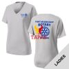 Fort Myers East Rotary - Women's PosiCharge ® RacerMesh ® V Neck Tee Thumbnail