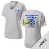 Fort Myers East Rotary - Women's PosiCharge ® RacerMesh ® V Neck Tee Thumbnail