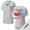 Fort Myers East Rotary - Women's PosiCharge ® RacerMesh ® V Neck Tee Thumbnail