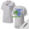 Fort Myers East Rotary - Women's PosiCharge ® RacerMesh ® V Neck Tee Thumbnail