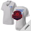 Fort Myers East Rotary - Women's PosiCharge ® RacerMesh ® V Neck Tee Thumbnail