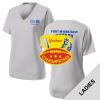 Fort Myers East Rotary - Women's PosiCharge ® RacerMesh ® V Neck Tee Thumbnail