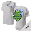 Fort Myers East Rotary - Women's PosiCharge ® RacerMesh ® V Neck Tee Thumbnail