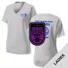 Fort Myers East Rotary - Women's PosiCharge ® RacerMesh ® V Neck Tee Thumbnail