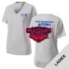 Fort Myers East Rotary - Women's PosiCharge ® RacerMesh ® V Neck Tee Thumbnail