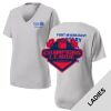 Fort Myers East Rotary - Women's PosiCharge ® RacerMesh ® V Neck Tee Thumbnail