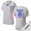 Fort Myers East Rotary - Women's PosiCharge ® RacerMesh ® V Neck Tee Thumbnail
