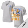 Fort Myers East Rotary - Women's PosiCharge ® RacerMesh ® V Neck Tee Thumbnail