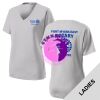 Fort Myers East Rotary - Women's PosiCharge ® RacerMesh ® V Neck Tee Thumbnail