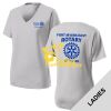 Fort Myers East Rotary - Women's PosiCharge ® RacerMesh ® V Neck Tee Thumbnail