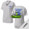 Fort Myers East Rotary - Women's PosiCharge ® RacerMesh ® V Neck Tee Thumbnail