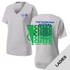 Fort Myers East Rotary - Women's PosiCharge ® RacerMesh ® V Neck Tee Thumbnail