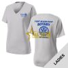 Fort Myers East Rotary - Women's PosiCharge ® RacerMesh ® V Neck Tee Thumbnail