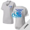 Fort Myers East Rotary - Women's PosiCharge ® RacerMesh ® V Neck Tee Thumbnail