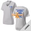 Fort Myers East Rotary - Women's PosiCharge ® RacerMesh ® V Neck Tee Thumbnail