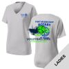 Fort Myers East Rotary - Women's PosiCharge ® RacerMesh ® V Neck Tee Thumbnail