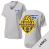Fort Myers East Rotary - Women's PosiCharge ® RacerMesh ® V Neck Tee Thumbnail